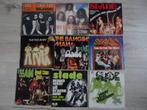 Lot 9 vinyles 45 tours 7" SLADE - POP ROCK GLAM + Cadeaux, Ophalen of Verzenden, Gebruikt, Overige formaten, Poprock