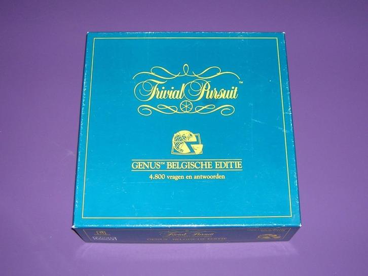 Spel: Trivial Pursuit Genius Belgische Editie, Hobby en Vrije tijd, Gezelschapsspellen | Bordspellen, Zo goed als nieuw, Ophalen of Verzenden