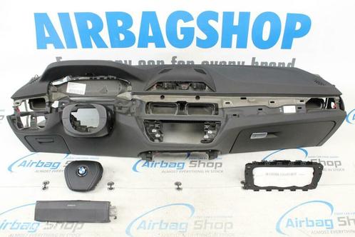 Airbag set - Dashboard leder met stiksels BMW 5 serie G30, Autos : Pièces & Accessoires, Tableau de bord & Interrupteurs, Utilisé