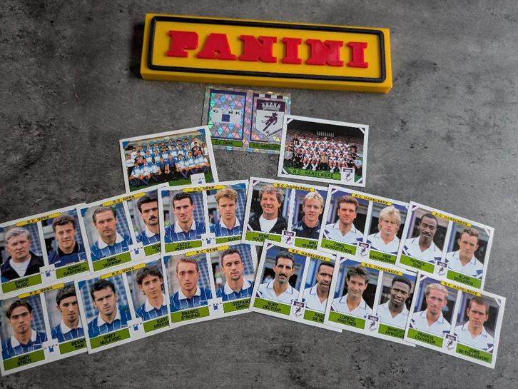 LOT DE 15 AUTOCOLLANTS PANINI FOOTBALL 95 GENK/HARELBEKE, Hobby & Loisirs créatifs, Autocollants & Images, Neuf, Enlèvement ou Envoi