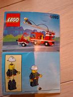 Lego brandweerkazerne nr6389 ,6593, Ophalen, Zo goed als nieuw, Complete set, Lego