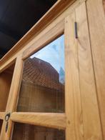 Teak buffetkast/vitrinekast GRATIS LEVERING/EINDEJAARSACTIE, Huis en Inrichting, Ophalen of Verzenden, Zo goed als nieuw