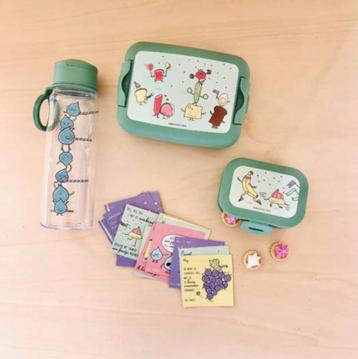 Back to school Lunch giftbox | schoolset Op=Op beschikbaar voor biedingen