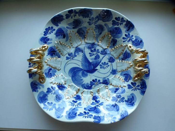 Schotel   H. BEQUET  QUAREGNON, Antiek en Kunst, Antiek | Keramiek en Aardewerk, Ophalen of Verzenden
