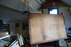 Industriele tekentafel vintage dringend, Ophalen, Gebruikt, 130 tot 150 cm