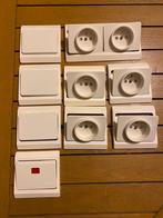 5 verschillende loten Niko schakelmateriaal aan 40€/lot, Ophalen, Gebruikt, Schakelaar