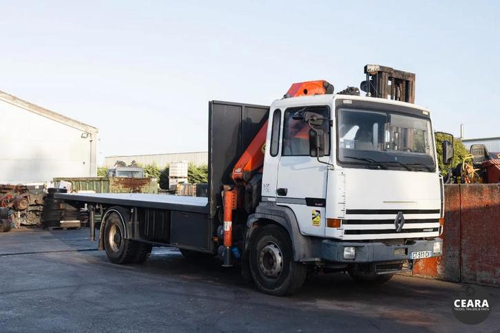 Renault R340 Major PK19000C RADIO PERFECT 4+2 extensions, Autos, Camions, Entreprise, Renault, Diesel, Propulsion arrière, TVA déductible