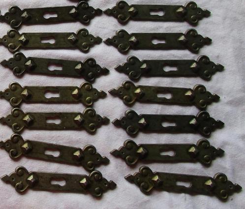 allerlei soorten slotplaten, Antiek en Kunst, Antiek | Gereedschap en Instrumenten, Ophalen of Verzenden