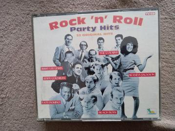 Rock n roll 32 party hits  2cd  beschikbaar voor biedingen