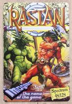 RASTAN Spectrum Retro Gaming Metalen Wandbord, Envoi, Neuf