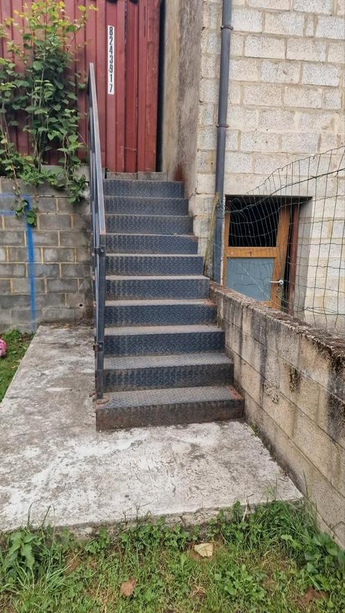 TRAP MET 10 TREDEN ERG STEVIG, Doe-het-zelf en Bouw, Ladders en Trappen, Gebruikt, Trap, Ophalen of Verzenden