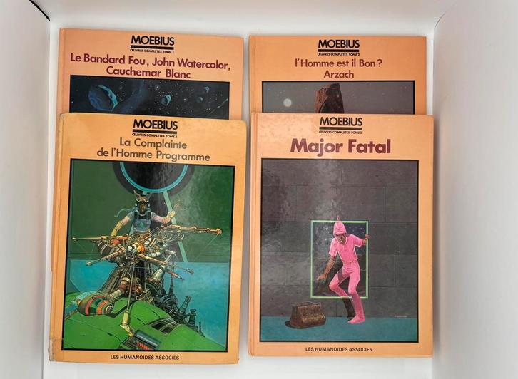 Moebius - œuvres complètes - t1 - t2 - t3 - les humanoides, Boeken, Stripverhalen, Zo goed als nieuw, Ophalen of Verzenden