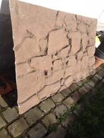 Polyesteren achterwand bruin, Ophalen of Verzenden, Gebruikt