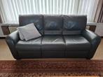 Lederen salon Natuzzi antracietgrijs (3-zit + 2x 1-zit), Ophalen, Gebruikt