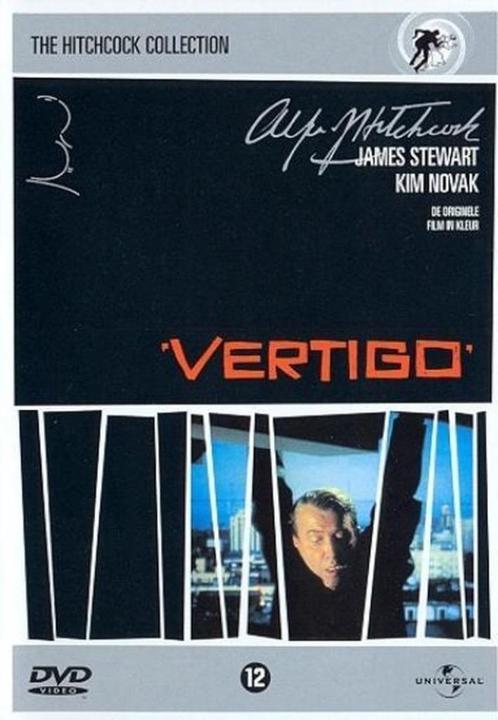 Vertigo met James Stewart, Kim Novak, Barbara Bel Geddes., Cd's en Dvd's, Dvd's | Klassiekers, Zo goed als nieuw, Thrillers en Misdaad