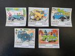 Autocollants "Capsa" - Tintin n° 1-3-4-5-6 ----> 1984, Ophalen of Verzenden, Kuifje, Zo goed als nieuw