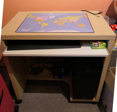 Meuble PC à roulettes, Huis en Inrichting, Kasten | Computermeubels, Gebruikt, 70 tot 120 cm, 70 tot 120 cm, 40 tot 80 cm, Ophalen