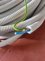 30m Voorbedrade buis met VOB installatiedraad 3G2.5, Ophalen, Nieuw, Kabel of Snoer