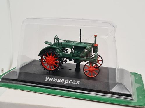 Sovjet Tractor Universal USSR Rusland - DeAgostini 1:43, Hobby en Vrije tijd, Modelauto's | 1:43, Zo goed als nieuw, Tractor of Landbouw