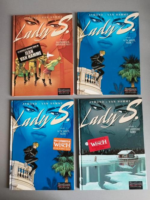 Lady S. Tomes 1 à 3 EO et rééditions Aymond Van Hamme, Livres, BD, Utilisé, Série complète ou Série, Enlèvement ou Envoi