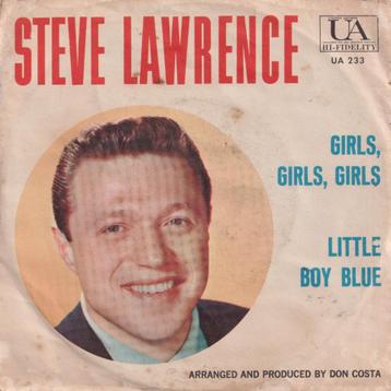 Steve Lawrence – Little boy blue / Girls, girls, girls – Sin