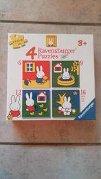 Puzzel Nijntje 4 in 1 - Nog volledig nieuw, Enlèvement, Neuf, 2 à 4 ans