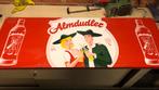 Almdudler metalen reclamebord, Ophalen, Gebruikt, Reclamebord