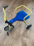 Vintage Metafox design driewieler in geel en blauw, Ophalen, Zo goed als nieuw
