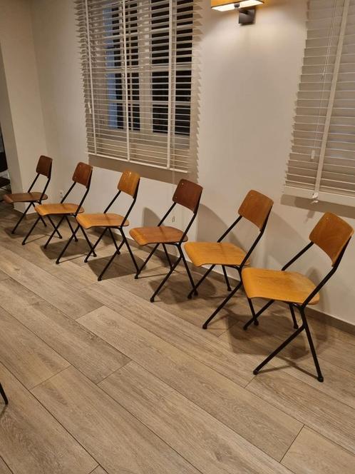 Fauteuils Ahrend de Cirkel (Friso Kramer et Wim Rietveld), Maison & Meubles, Chaises, Utilisé, Cinq, Six Chaises ou plus, Bois