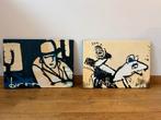 Herman Brood prints doek op kader, Ophalen