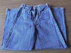 Jeansbroek met wijde pijpen, c&a premium, maat: 146, Broek, Gebruikt, C&A, Meisje