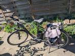 Elektrische herenfiets met 2 batterijen, Fietsen en Brommers, Elektrische fietsen, Ophalen, Gebruikt, 30 tot 50 km per accu, Overige merken