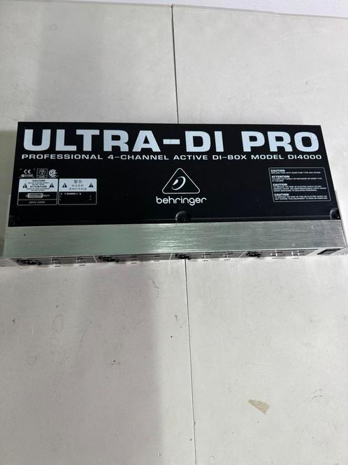 Behringer Ultra‐DI Pro 4‐channel DI4000, Muziek en Instrumenten, Effecten, Zo goed als nieuw, Ophalen