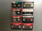 8 x Maxell cassettebandjes, Ophalen of Verzenden, Gebruikt, 2 t/m 25 bandjes