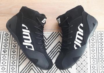 Chaussures de moto DMP sneakers moto unisexes - Noires - Tai