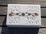 Marmeren doosjes Pietra dura uit India , Agra, Ophalen of Verzenden