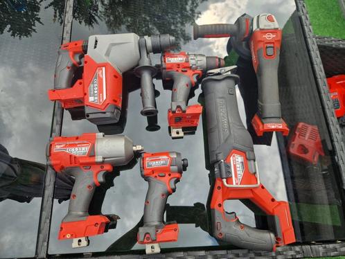 Pack milwaukee, Doe-het-zelf en Bouw, Gereedschap | Overige machines, Zo goed als nieuw, Ophalen