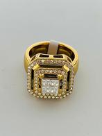 Bague fiançailles doré, Bijoux, Sacs & Beauté, Enlèvement ou Envoi, Neuf