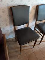 Stoelen, Huis en Inrichting, Stoelen, Ophalen, Gebruikt, Bruin, Drie