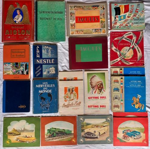 Belle collection de 22 livres d'images chromos des années 50, Livres, Livres d'images & Albums d'images, Comme neuf, Livre d'images
