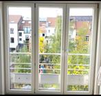 Porte - fenêtre de terrasse avec 2 volets ouvrables et 1 fix, Doe-het-zelf en Bouw, Ophalen, Zo goed als nieuw, Wit