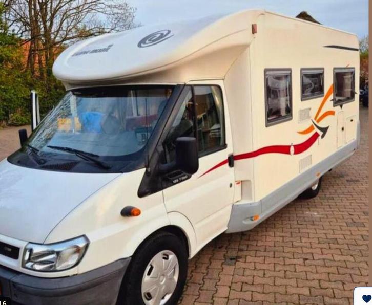 Camping car Eura Mobile Ford 2006 Diesel 110000 km, Caravanes & Camping, Camping-cars, Particulier, Eura Mobil, Ford, Diesel, Boîte manuelle