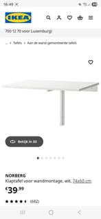 ikea klaptafel norberg, Ophalen, Zo goed als nieuw
