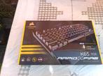 Clavier mécanique Corsair K65 RGB RAPIDFIRE – AZERTY, Computers en Software, Toetsenborden, Gebruikt, Gaming toetsenbord, Azerty