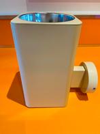 Space Age wit metalen spot (hoffmeister/70’s), Metaal of Aluminium, Mid century modern space age design retro vintage, Ophalen of Verzenden