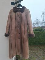 vintage winterjas omgekeerd schaap, Kleding | Dames, Ophalen, Gedragen, Maat 38/40 (M), Bruin