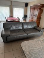 Lederen salon, Huis en Inrichting, Ophalen, Zo goed als nieuw
