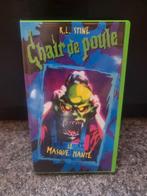 VHS Chair de poule - Le masque hanté (R.L Stine - 1997), CD & DVD, Comme neuf, Enlèvement ou Envoi