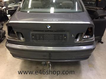 Achterklep BMW E46 Sedan Stahlgrau metallic 