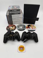 Sony PlayStation 2 Slim Console + 15 Games PS2, Consoles de jeu & Jeux vidéo, Enlèvement ou Envoi, Utilisé, Avec jeux, Noir